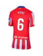 Atletico Madrid Koke #6 Domácí Dres pro Dámské 2024-25 Krátký Rukáv